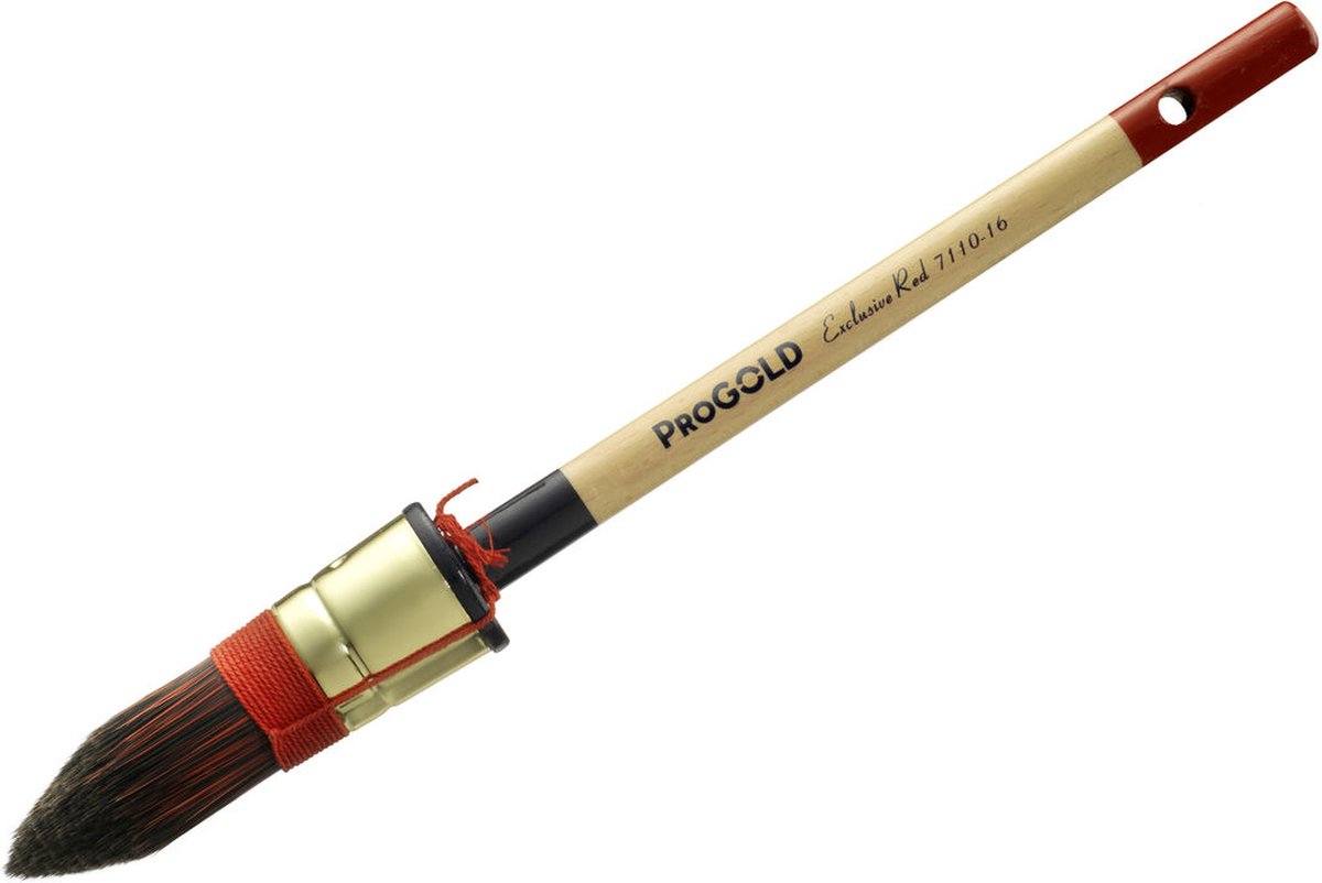 ProGold Exclusive Red Punt Kwast - Serie 7110 Maat 16
