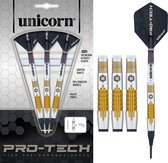 Unicorn Pro-Tech 1 - 70% Tungsten - 17 gram - Softtip Dartpijlen