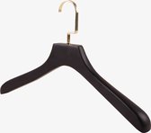 Kledinghangers Jose | Zwarte kledinghangers | Kleerhangers | Luxe Hangers | Kleding | Kapstok | Zwart | Strak Design | Set van 5 luxe kledinghangers
