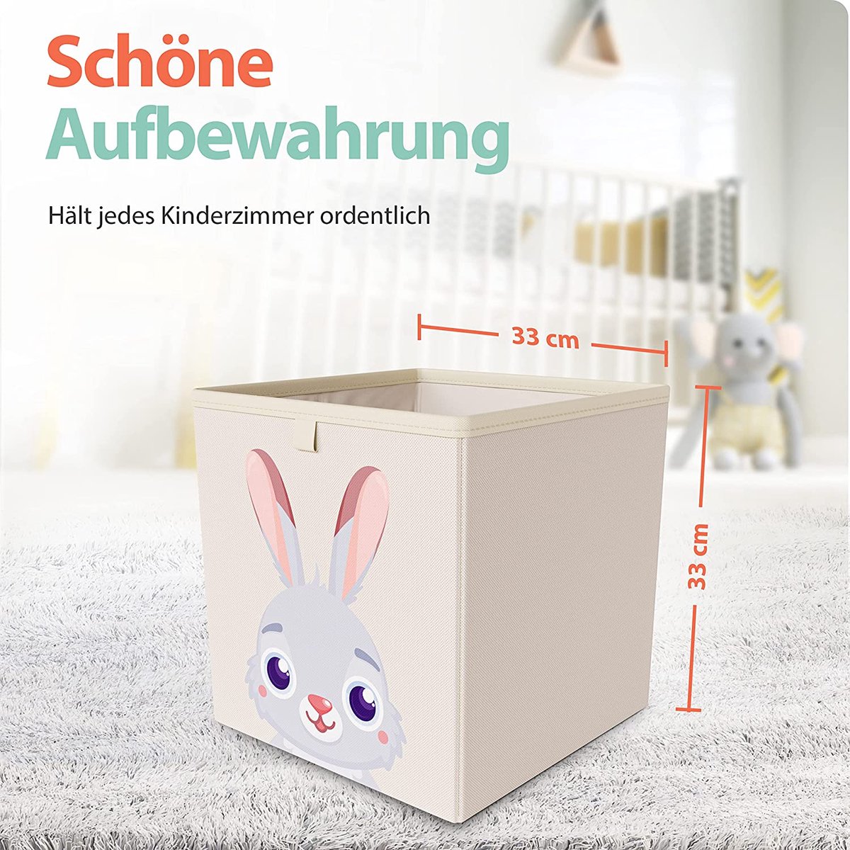 Waterdichte Opbergmand Set SOCOHOME Kubus Opbergdoos, 25 X 25 X 25 Cm Faux Rotan Opbergmand Voor Speelgoed Kleding Plank Kinderkamer Kast Waterdicht, Niet Beschimmeld (beige Set Van 2 Opbergboxen