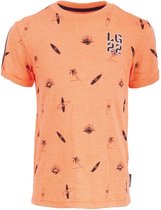 Legends jongens t-shirt Gert Orange Neon