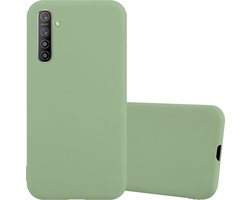 Cadorabo Hoesje geschikt voor Realme X2 / XT / Oppo K5 in CANDY PASTEL GROEN - Beschermhoes gemaakt van flexibel TPU silicone Case Cover