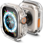 Spigen Ultra Hybrid Apple Watch Ultra Hoesje Full Screen Transparant