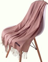 Sjaal Nude Beige voor Dames - 200*65 cm - Zachte omslagdoek