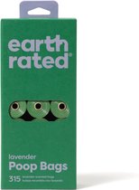 Earth Rated Eco Poepzakjes Lavendel 21 x 15 zakjes