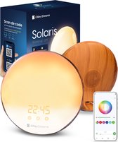 Diley Dreams Solaris Wake Up Light – Lichtwekker – Wekkerradio met Licht – Compatibel met Google Home & Amazon Alexa