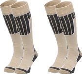 NOMAD® Skisokken Essential 2-Pack | 35/38 Groen | Warme sokken Dames /  Heren | Lange... | bol