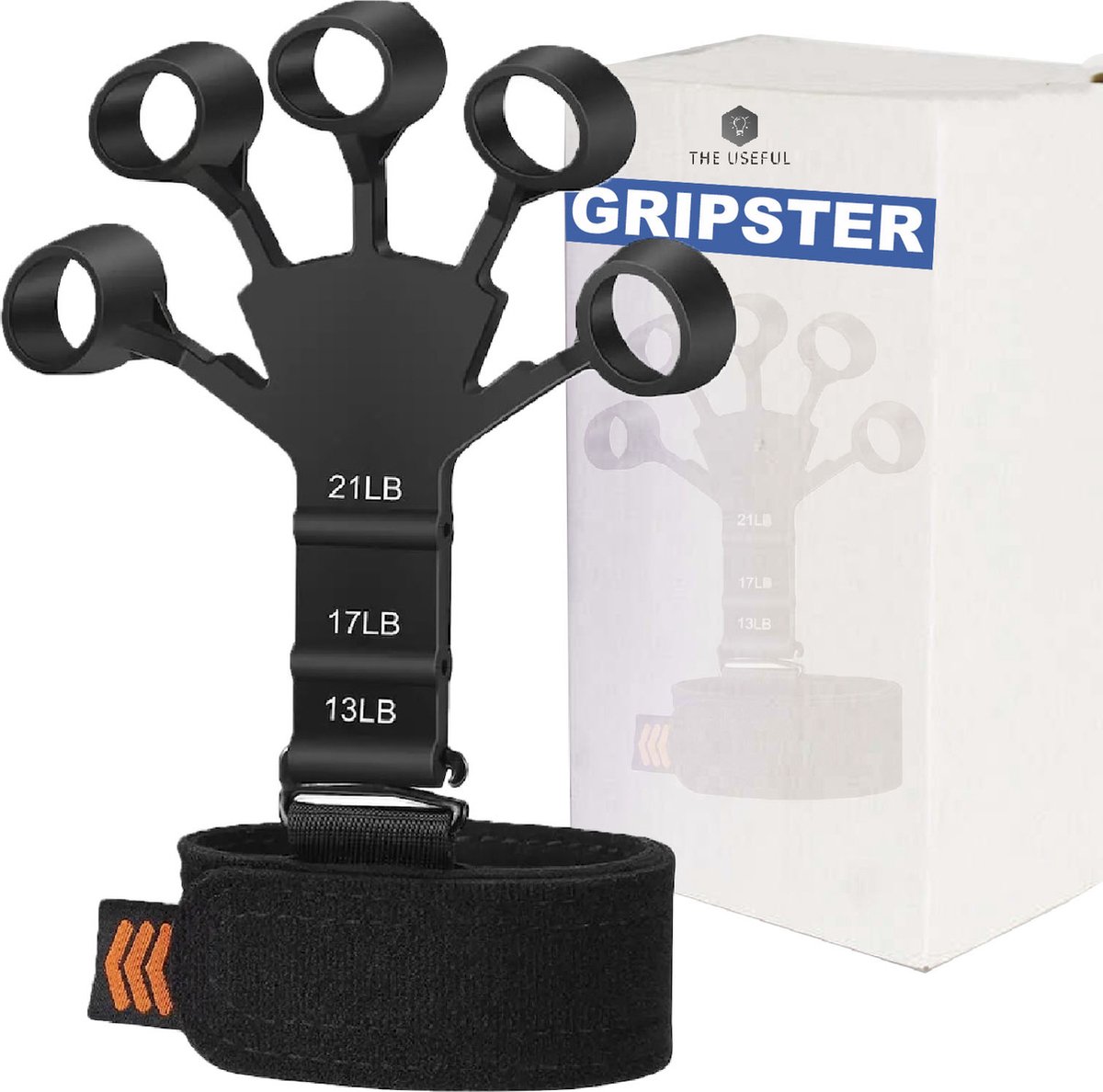 Gripster Fitness 5 Vingers Gripster Hand Trainer Hands Workout