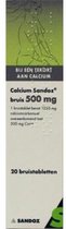 Sandoz Calcium 500mg Bruis - 1 x 20 bruistabletten