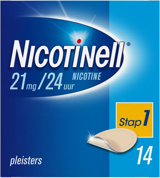 Nicotinell Pleisters 21 mg - voor stoppen met roken