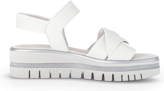 Gabor -Dames off-white/ecru/parel sandalen maat bol