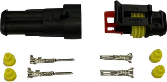 Connettori Superseal Coppia Di Connettori 2 Poli Uno Femmina E Uno