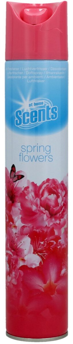 At Home Luchtverfrisser Spray Spring Flowers 400 ml (set van 2 stuks)