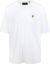 Lyle and Scott - Plussize T-shirt Wit - Heren - Maat 4XL - Grote maat