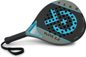Perx Elite 2.2 - Padelracket - Padel - Zwart/Blauw - Glassfiber