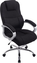 CLP XL Apoll Bureaustoel - Voor volwassenen - Ergonomisch - Met armleuningen - Stof - zwart