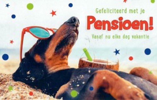 Gefeliciteerd Met Je Pensioen Vanaf Nu Elke Dag Vakantie Een Grappige gefeliciteerd-met-je-pensioen-vanaf-nu-elke-dag-vakantie-een-grappige