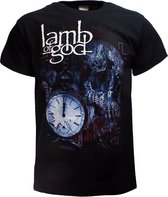 Lamb Of God Circuitry Skull Band T-Shirt Zwart - Merchandise Officielle