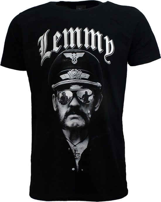 Motörhead Lemmy Band T-Shirt Zwart - Merchandise Officielle