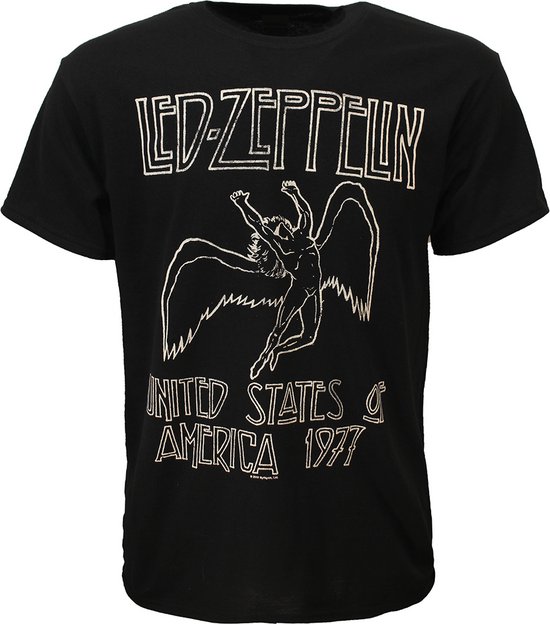 Led Zeppelin USA '77 T-Shirt - Officiële Merchandise
