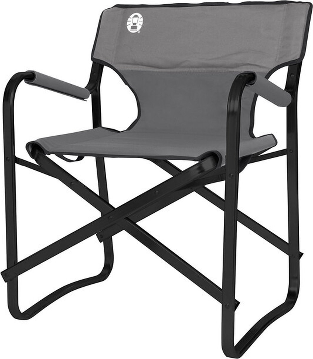 Coleman Deck Campingstoel - Opvouwbaar - Grijs