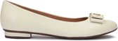 Leather ballerinas with comfort insole