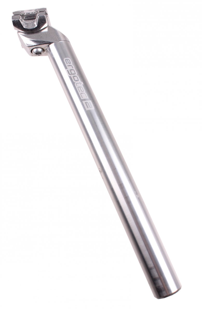 Ergotec Zadelpen Vast Patent 26,4 X 350 Mm Aluminium Zilver