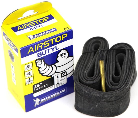 Camera D'Aria MICHELIN C2 Airstop 26 Pollici - Valvola Presta 40mm, ETRTO 25/35-559 - Foto 3