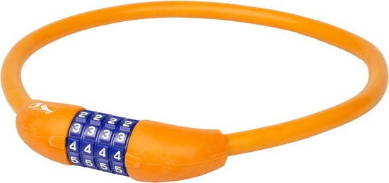 Câble antivol M-wave Ds 12,6,5 S 650 X 12 Mm Orange