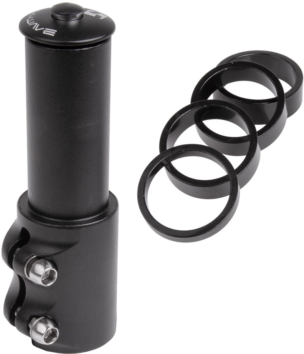 M-wave Hoogte Adapter 28,6 / 115 / 28,6 Mm Zwart