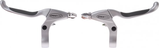 Foto: Tektro remgreepset cl530 v brake 4 vinger zilver 2 delig