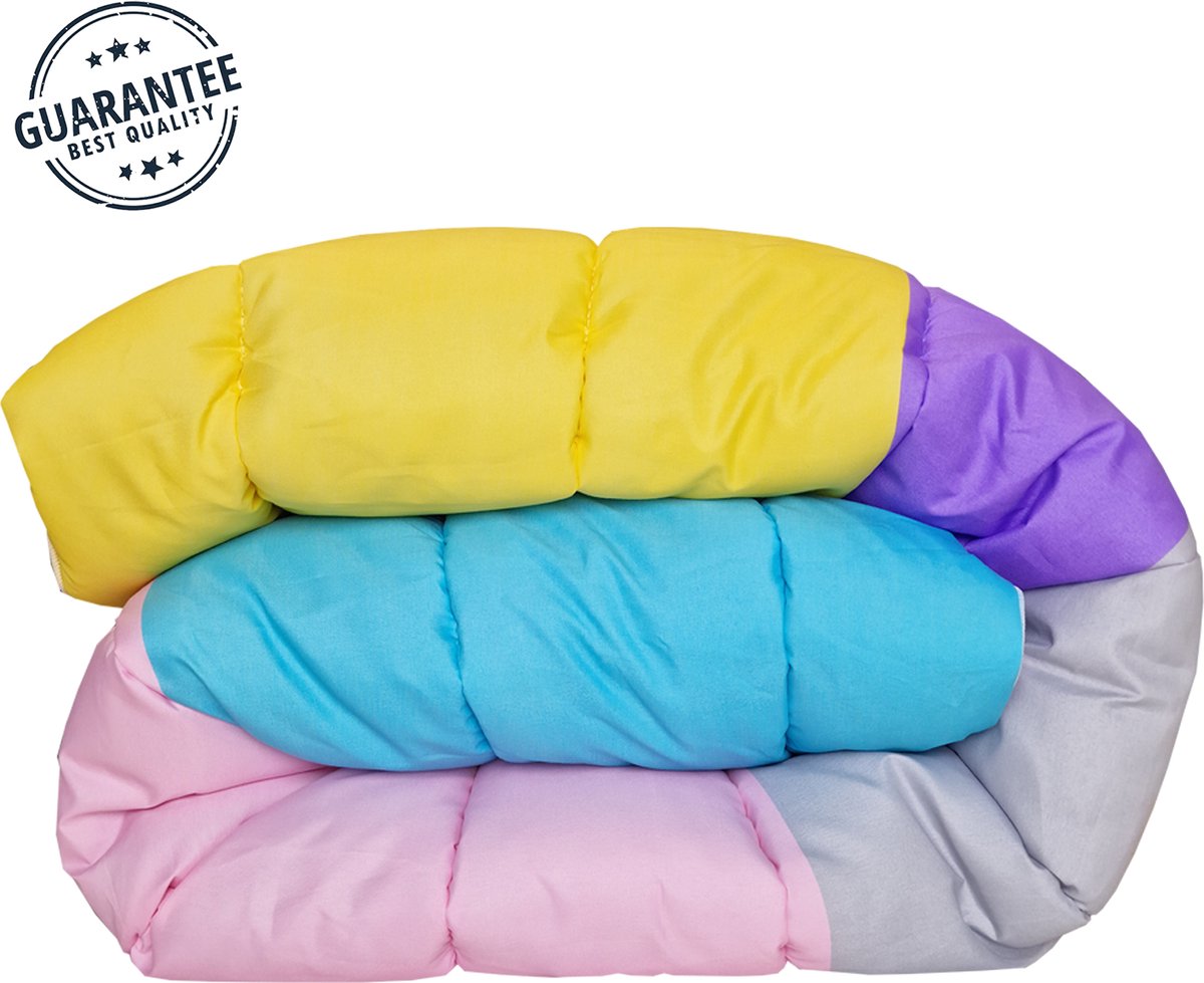 Dekbed bedrukt 240x220cm Colorlines/Kingblue