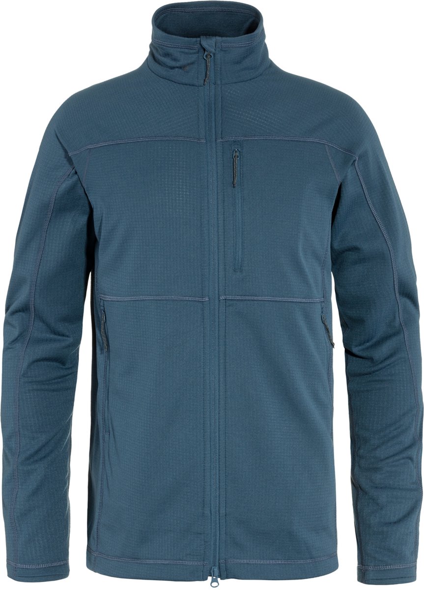 Fjallraven Abisko Lite Fleece Jack Outdoorvest Heren Blauw
