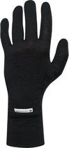 Merinowol Liner Handschoenen - Zwart