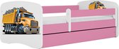 Kocot Kids - Bed babydreams roze vrachtwagen met lade zonder matras 160/80 - Kinderbed - Roze