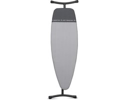 Brabantia Strijkplank D met Hittebestendige Parkeerplaats - 135 x 45 cm - Metallised Brabantia Strijkplank D met Hittebestendige Parkeerplaats - 135 x 45 cm - Metallised