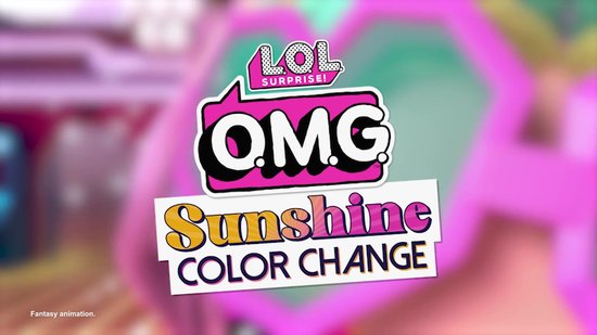 LOL SURPRISE OMG - POUPEE - SUNSHINE MAKEOVER - SWITCHES