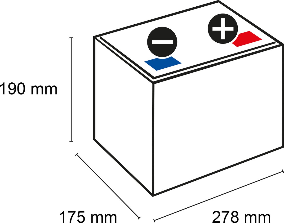 Exide Osculati 12.413.01 Gel battery 60 Ah