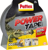 Plakband Pattex Power Tape 50mmx10m grijs - 6 stuks
