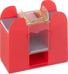 Afbeelding van het spelletje Relaxdays kaartenschudmachine elektrisch - kaartenschudder 6 kaartspellen - schudmachine