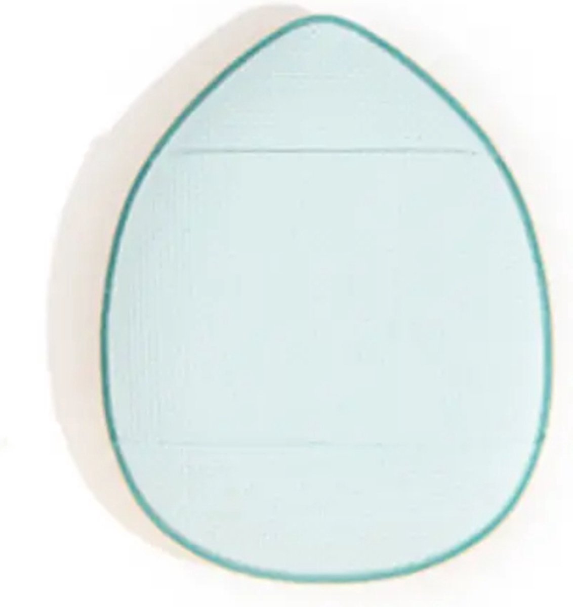 Vinger puff / spons | kleine foundation / concealer spons | blauw | 2 stuks