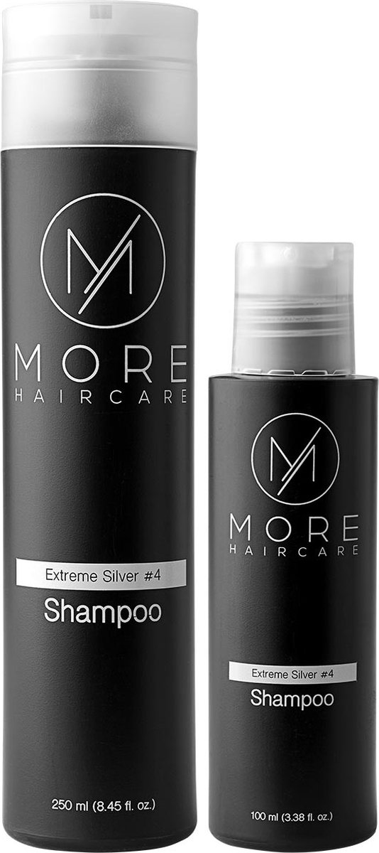 More Haircare - Extreme No Yellow Shampoo #4 - 250+100ml