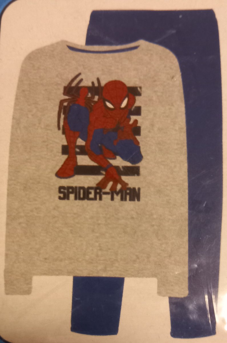 Spiderman pyjama - pyjamaset - katoen - maat 92/98