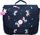Sac à dos scolaire Milky Kiss Love All Colors - Cartable fille - Blauw