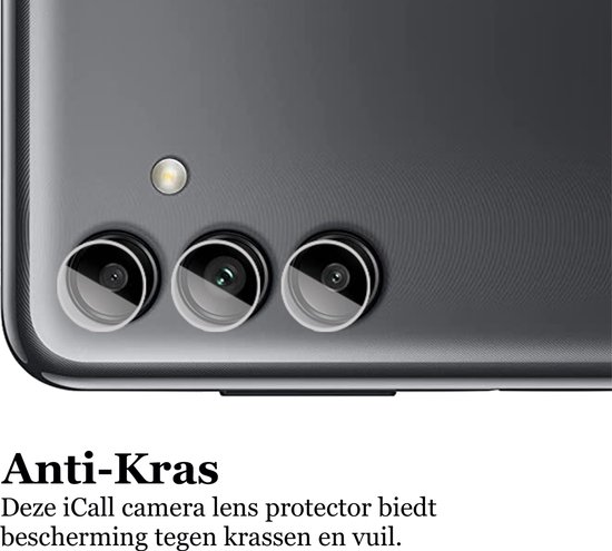 Coque Samsung Galaxy A04s / A13 5G - Protecteur d'écran FullGuard & Protecteur d'écran pour objectif d'appareil photo - Book Case Cuir ThinShield Goud