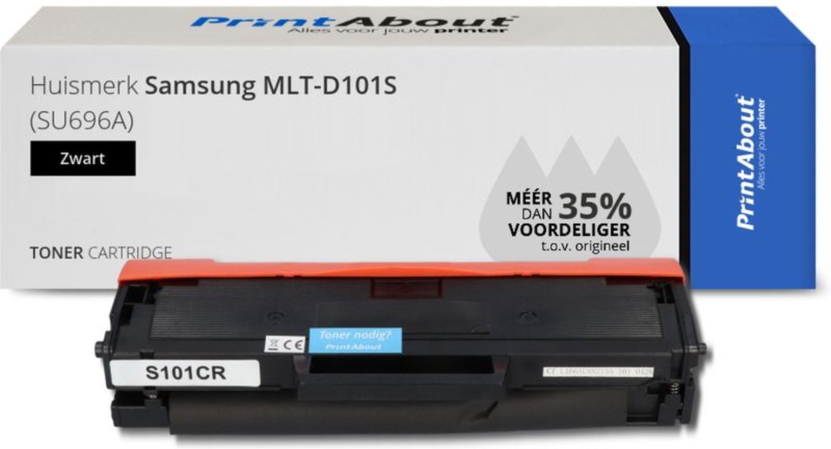PrintAbout MLT-D101S toner zwart compatible voor Samsung