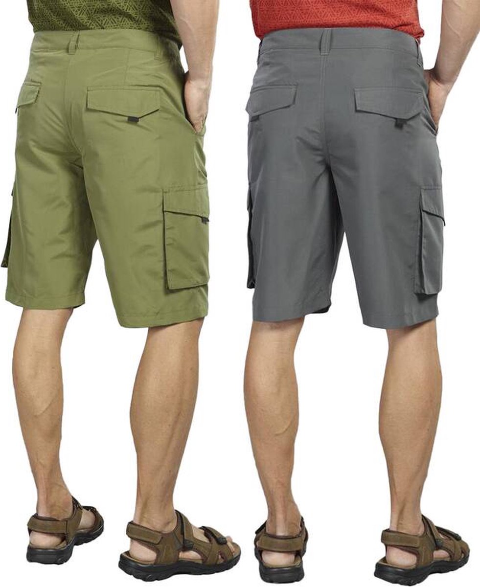 Baumfuchs Korte broek, kleur olijf, maat XL