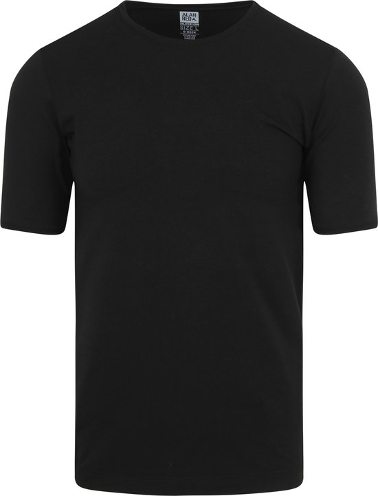 Alan Red - T-shirt Osaka Zwart - Heren - Maat S - Modern-fit