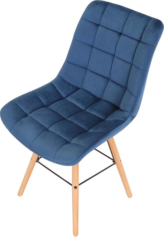 CLP Chaise Empilable Diego I Chaise De Salle À Manger Confortable I Structure Métallique, Assise en Bois I Design Ergonomique Peu Encombrant, Couleur:Noir