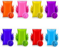 100gm Bag Holi Color Gulal Powder, Water Soluble, Natural, Festival, Photo Shoot, Rangoli, Rainbow Powder, Holy Color - ShopVlot